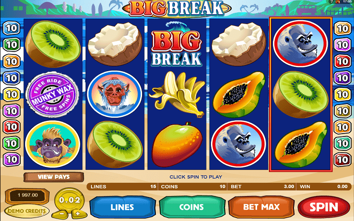Big Break, Microgaming