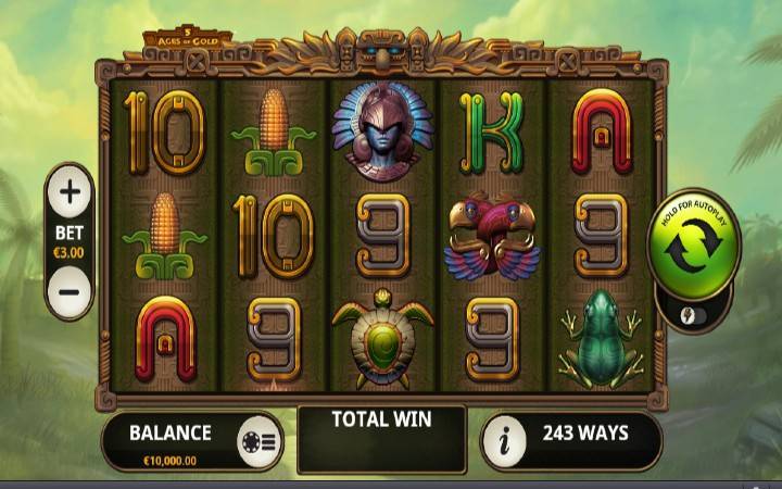 5 Ages of Gold, online casino bonus