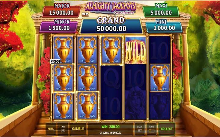 Online Casino Bonus,Almighty jackpots of garden of persephone 