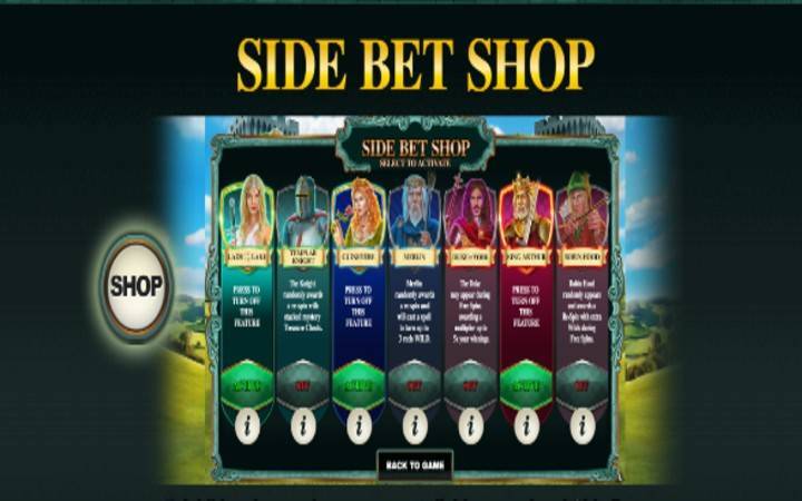 Glory and Britannia, Side Bet Shop