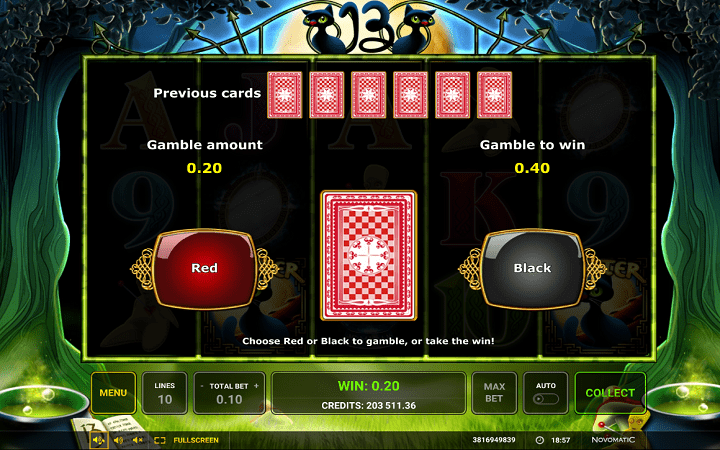Thirteen, online casino bonus