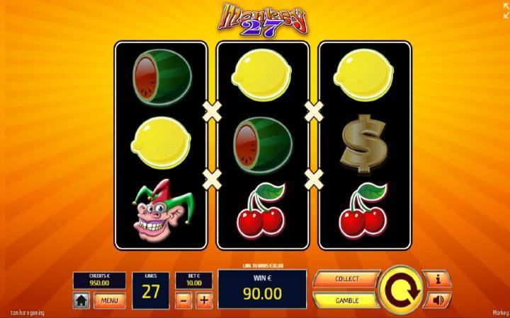 Monkey 27, Online Casino Bonus