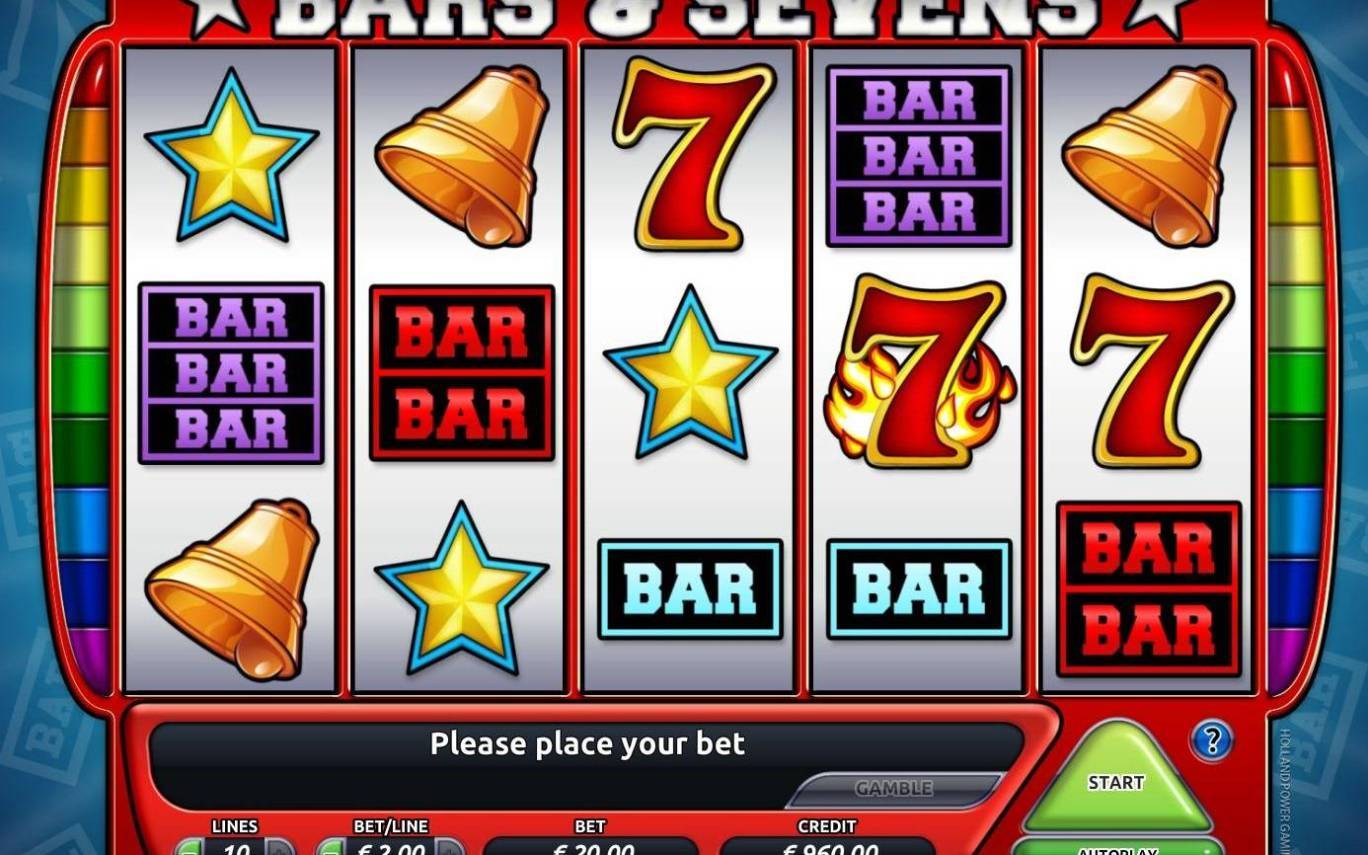 Bars and Sevens, classic slot symbols