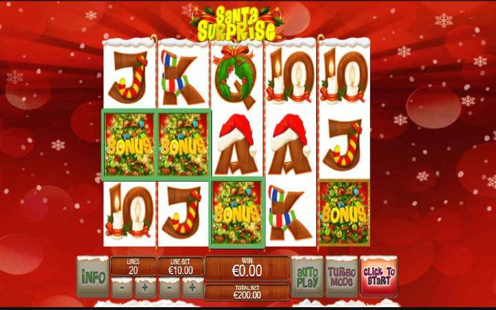 Top 5 Holiday Slots - Santa Surprise, online casino bonus