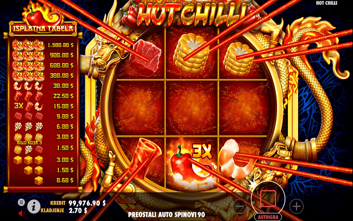 Hot Chilli, Pragmatic Play, Online Casino Bonus