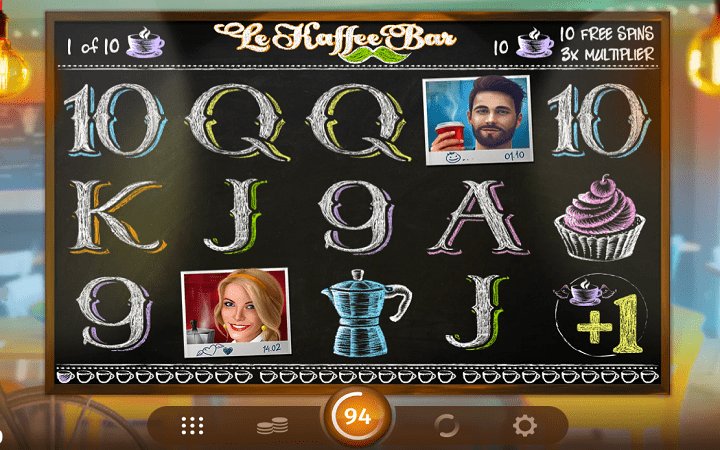 Le Kaffee Bar, Microgaming, Online Casino Bonus