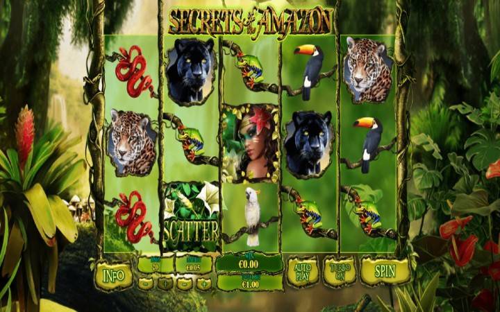 Secrets of the Amazon, Playtech, Online Casino Bonus