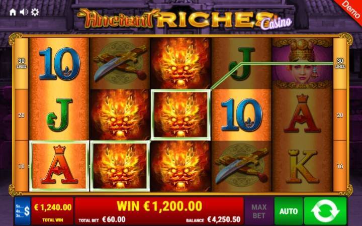 Ancient Riches Casino - Free Spins