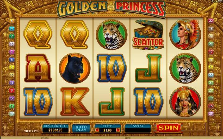 Golden Princess, Online Casino Bonus