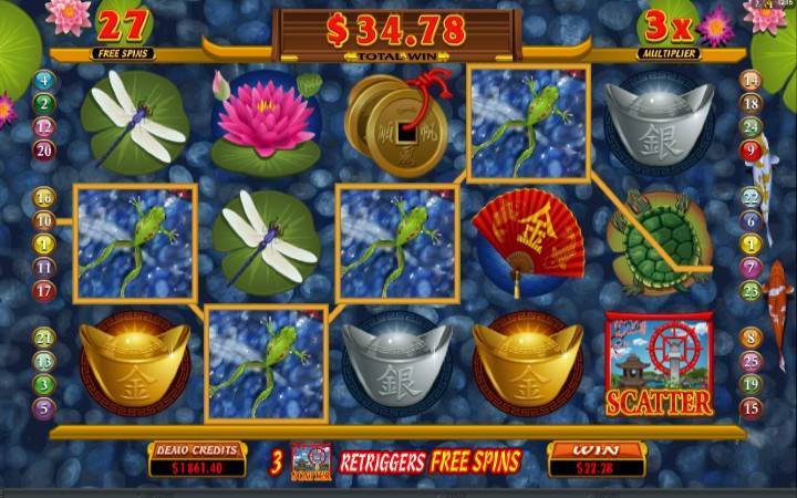 Free Spins, Lucky Koi, Online Casino Bonus